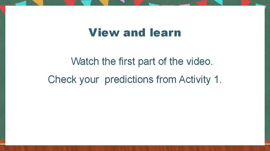 北師大版（2019）必修第二冊 Unit 5 《Humans And Nature Viewing Workshop》課件第8頁