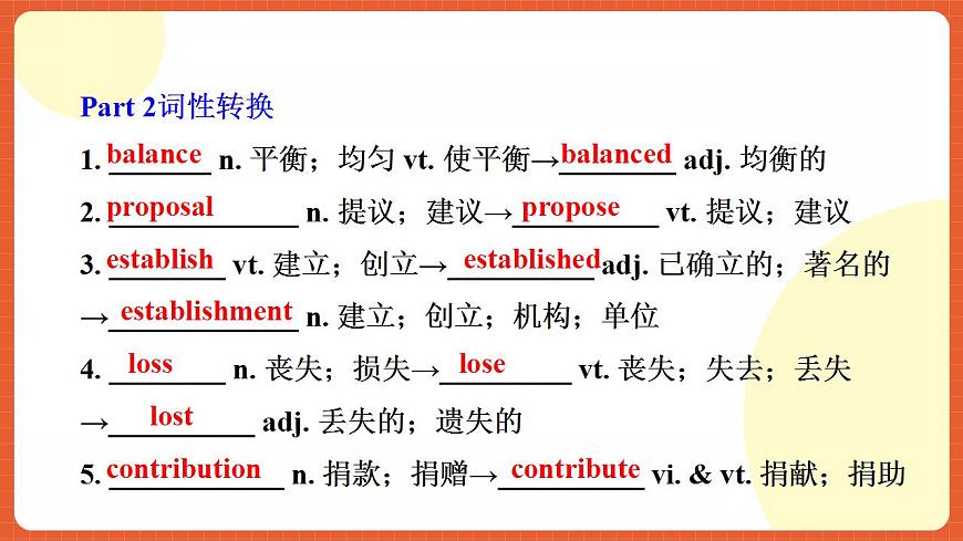 人教版（2019）高一英語(yǔ)必修第二冊(cè) Unit 1《Cultural Heritage 第4課時(shí) Words and expressions》單元知識(shí)復(fù)習(xí)課件第6頁(yè)