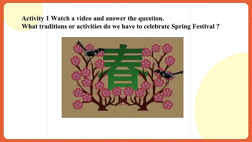 外研版高中英語(yǔ)必修第二冊(cè) Unit 2《Let’s celebrate Developing ideas Time for a change》課件第2頁(yè)