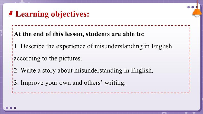 【外研版】英语必修一 Unit 2 Exploring English Developing ideas — writing 课件第3页