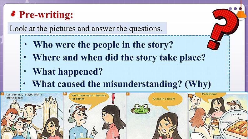 【外研版】英语必修一 Unit 2 Exploring English Developing ideas — writing 课件第6页