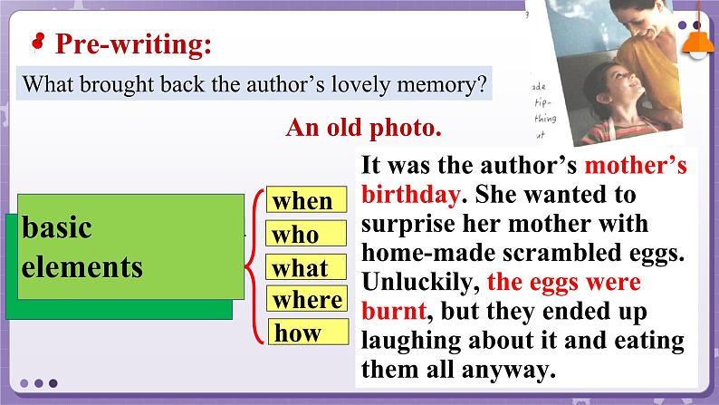 【外研版】英语必修一 Unit 3 Family matters Developing ideas — writing 课件第8页