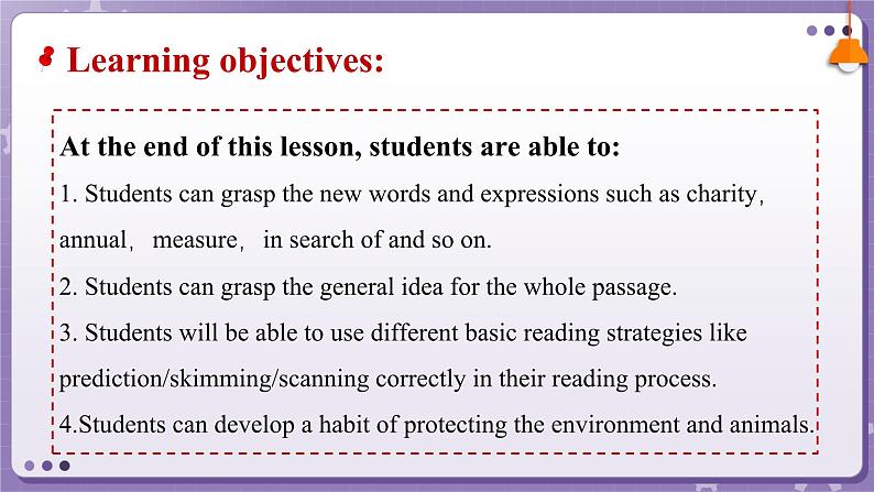 【外研版】英语必修一 Unit 5 Into the wild Understanding ideas课件第3页