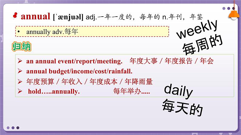 【外研版】英语必修一 Unit 5 Into the wild Words and expressions 课件第3页