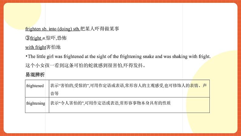 北师大版(2019)高中英语必修第二册 Unit 5《Humans and Nature 高频单词精讲》课件05