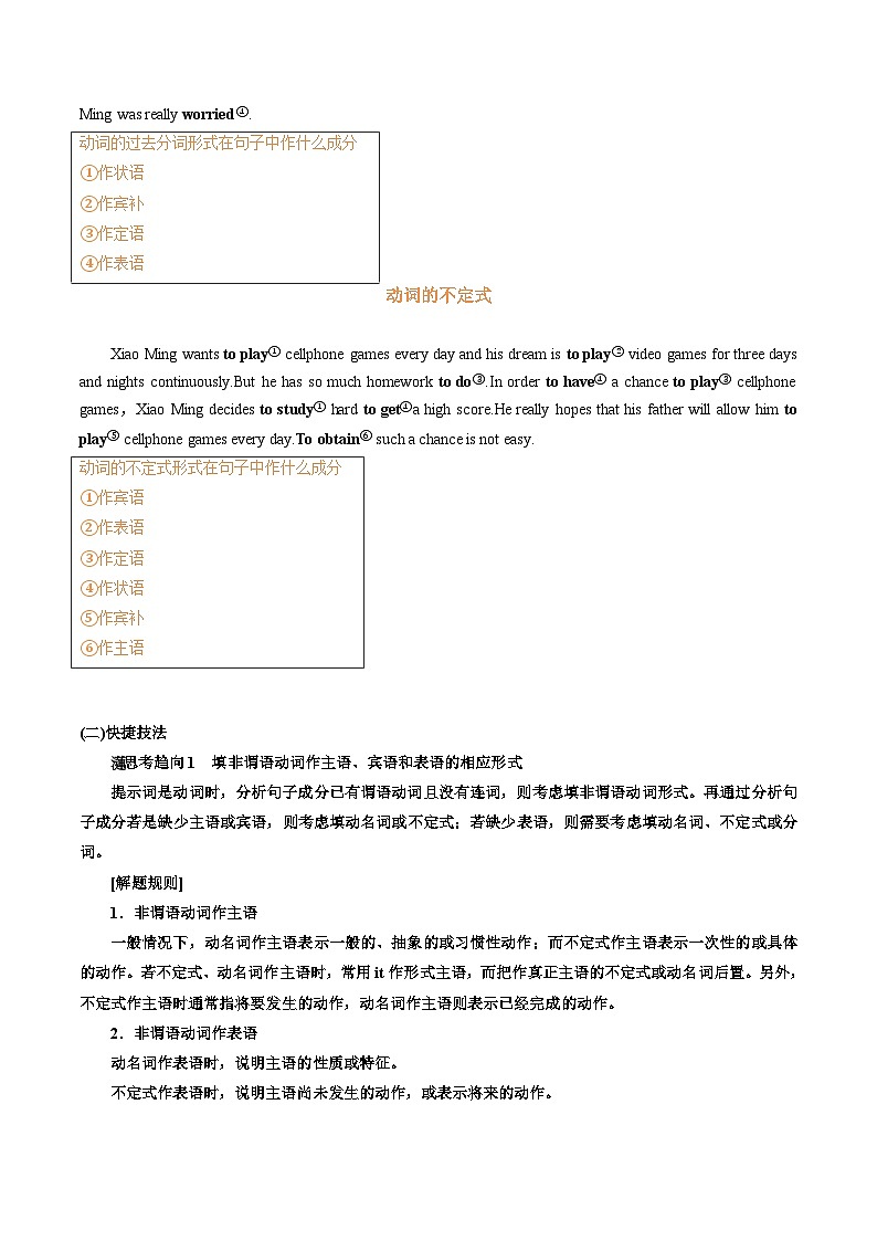 專題38.非謂語動(dòng)詞考點(diǎn)運(yùn)用(教師版)---2025屆高三英語總復(fù)習(xí) (人教版2019)第3頁