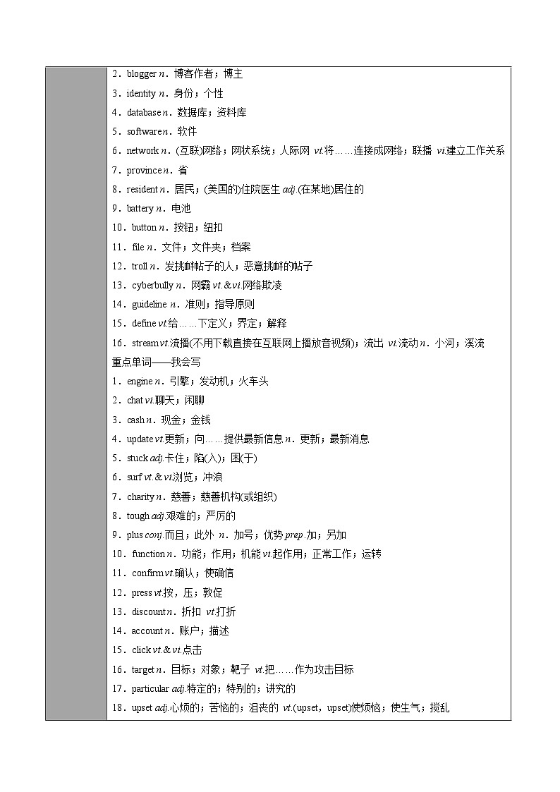 專題09.必修第2冊(cè) Unit 3 The Internet(教師版)---2025屆高三英語(yǔ)總復(fù)習(xí) (人教版2019)第2頁(yè)