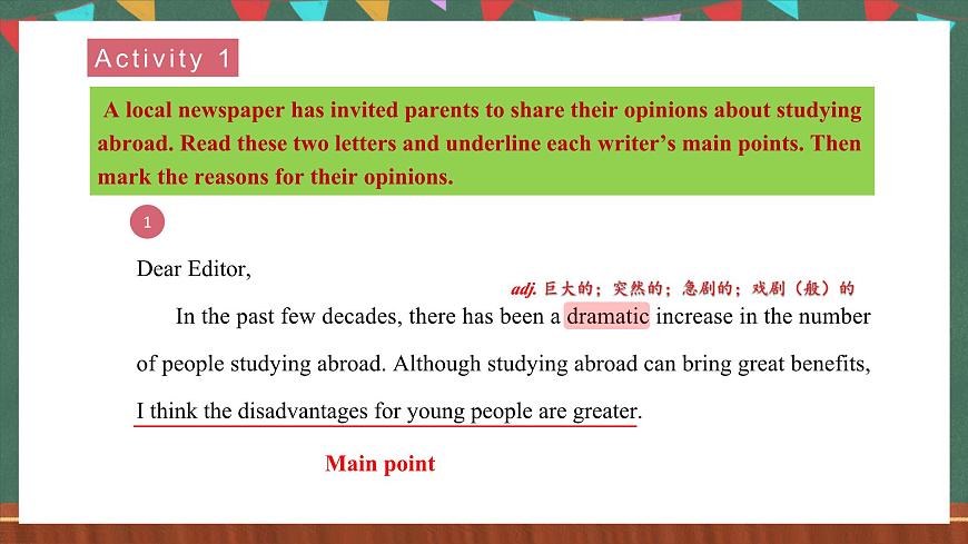 人教版（2019）高二英語必修第二冊 Unit 2《BRIDGING CULTURES Using Langguage讀寫課》課件第6頁
