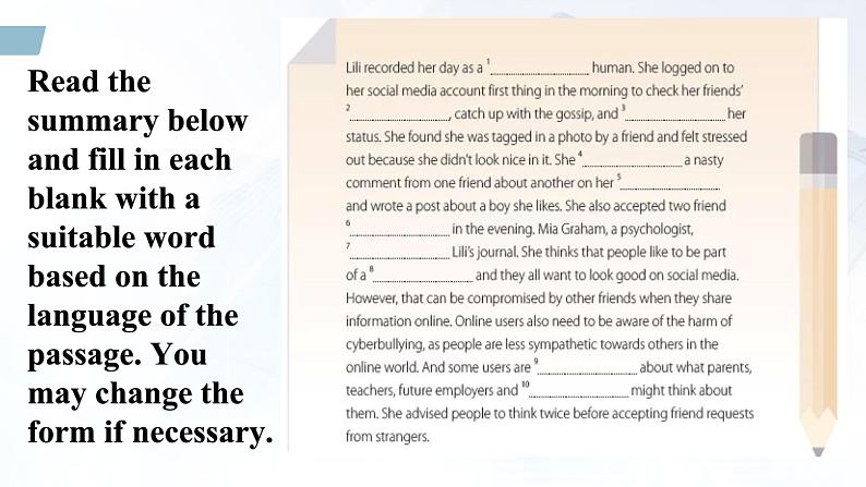 Unit 2 A:Reading and interaction - 高二英语下学期同步课件(上教版2020选择性必修第二册)07