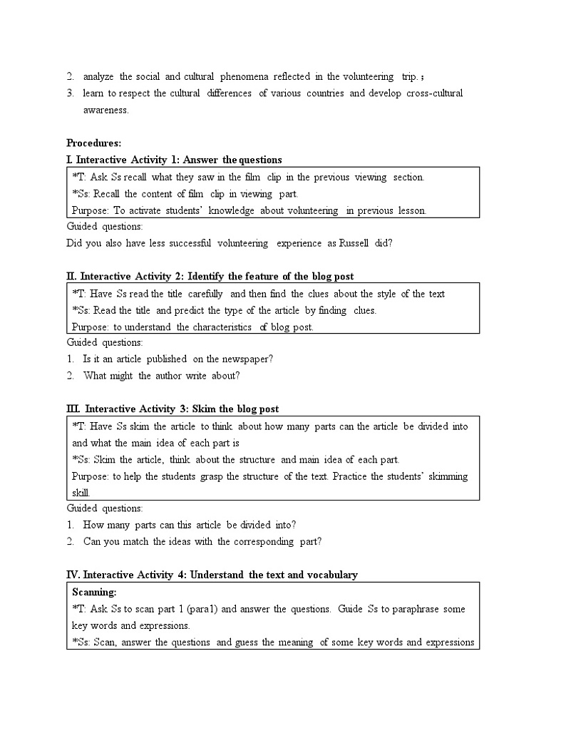 Unit2 ReadingB教案高二英语上学期同步备课(上外版2020选择性必修第一册) 02