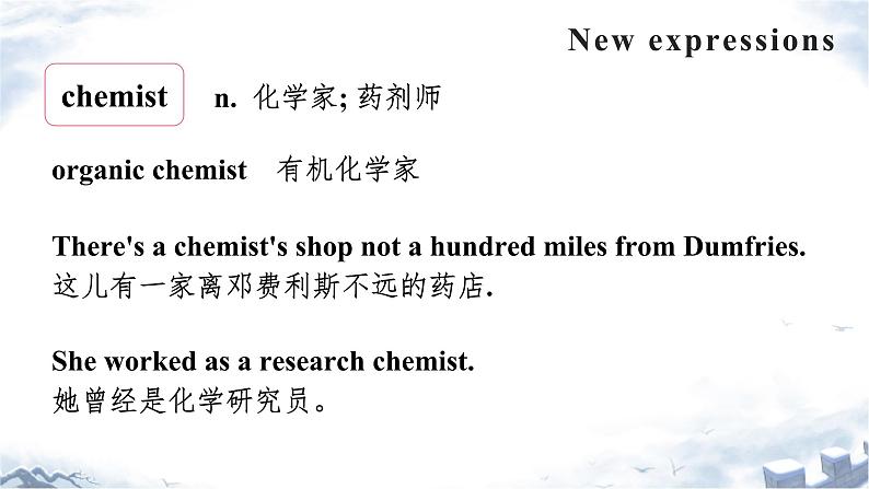 Unit 1 Scientists Part B 阅读单词 课件第3页