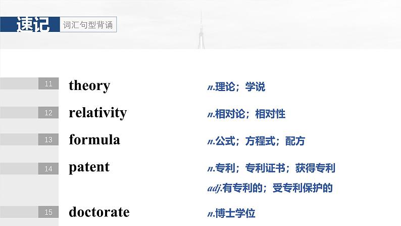 选择性必修第一册 Unit 1 People of Achievement第7页