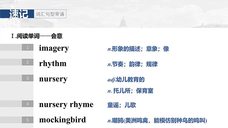 选择性必修第三册 Unit 5 Poems第6页