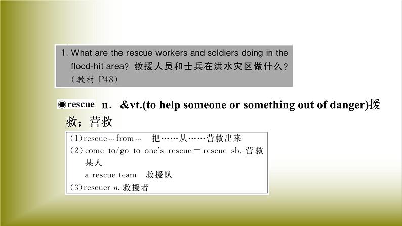 Unit 4 Natural Disasters:Period 1 Listening and Speaking【学案+配套课件】高中英语必修一(人教版2019)07
