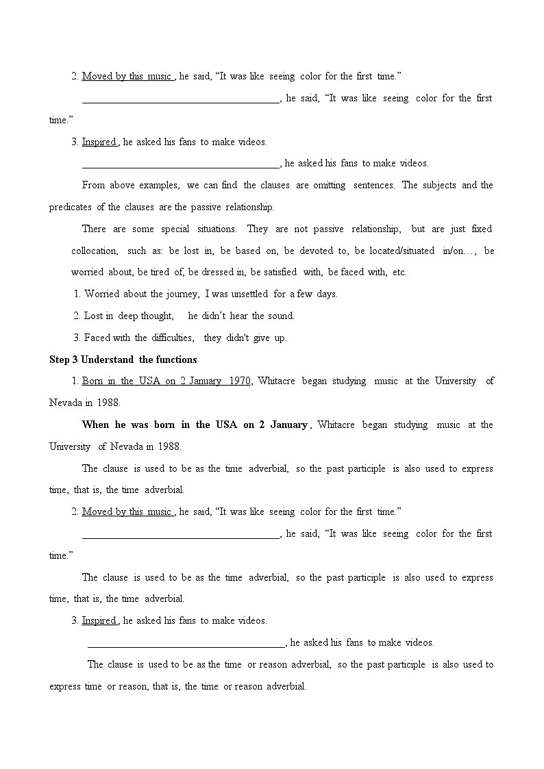 人教版必修第二册Unit5Discovering_Useful_Structures导学案第2页