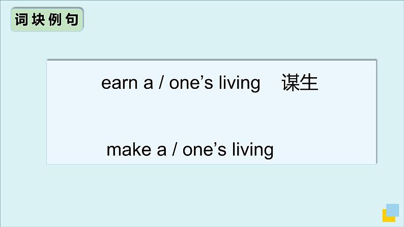 人教版必修第三册Unit3 高频词汇课件(四)第7页