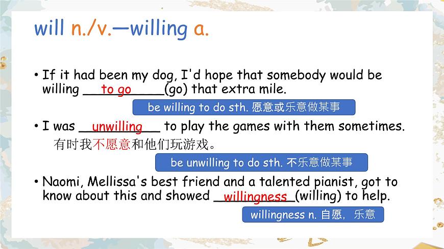 人教版必修第三冊(cè)Unit5 單詞學(xué)習(xí)課件第8頁