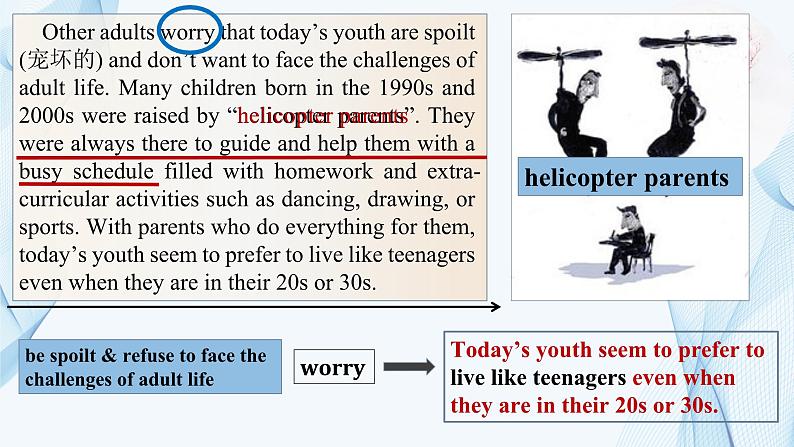 人教必修一Unit1 Workbook:The face-down generation 名师课件5第5页