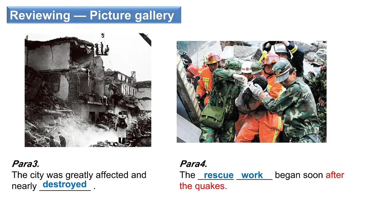 人教必修一Unit 4 读写课-精品课件第3页