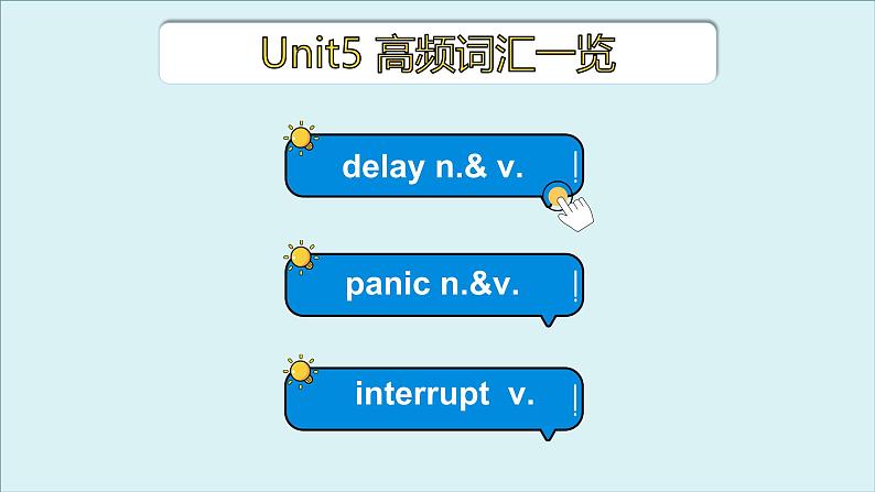 人教版选择性必修第二册Unit5 高频词汇课件(一)第3页