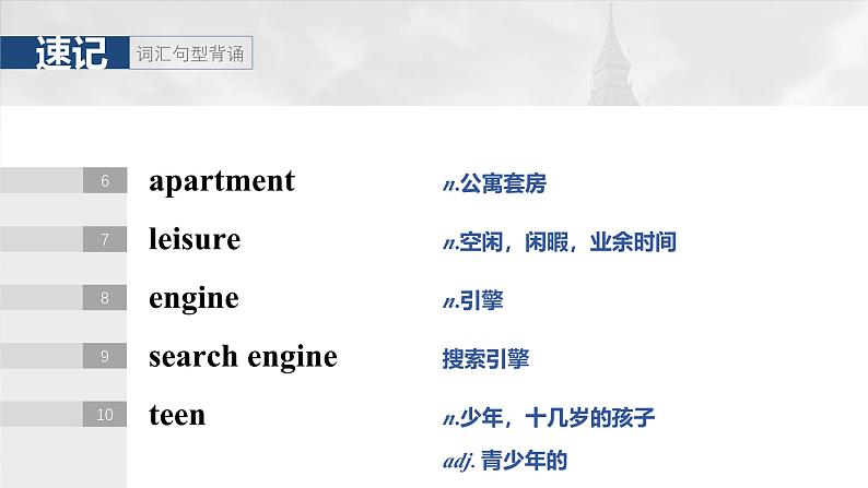 2025届高中英语一轮复习(北师大版):必修第一册 UNIT 1 LIFE CHOICES第5页