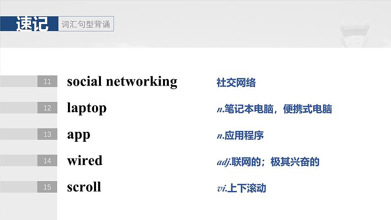 2025届高中英语一轮复习(北师大版)选择性必修第一册:UNIT 1 RELATIONSHIPS第6页