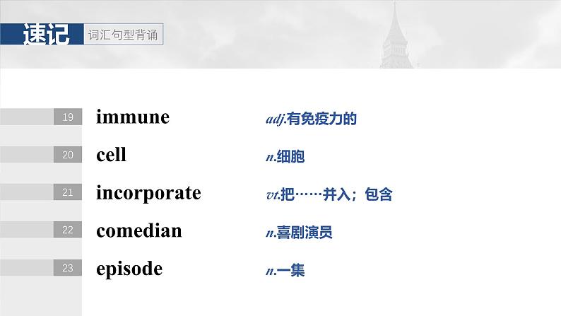 2025届高中英语一轮复习(北师大版)选择性必修第二册:UNIT 4 HUMOUR第8页