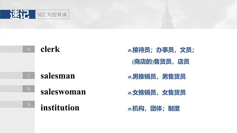2025届高考英语一轮复习(北师大版)选择性必修第三册:UNIT 7 CAREERS(课件PPT+学案)05