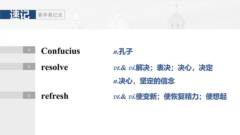 2025届高中英语一轮复习课件(译林版):选择性必修第四册 Unit 4 Never too old to learn第5页
