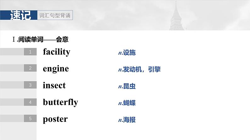 2025届高中英语一轮复习:必修第一册 Unit 1 A new start第4页