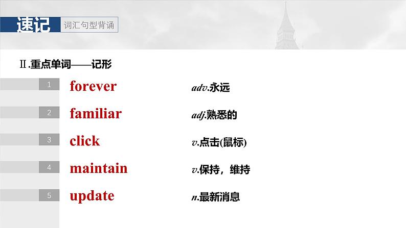 2025届高考英语一轮复习:(外研版)必修第一册 Unit 4 Friends forever(课件PPT+学案)07