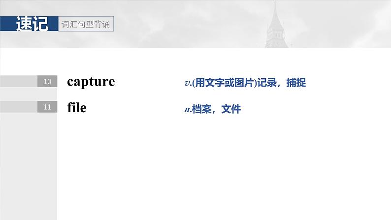 2025届高中英语一轮复习:必修第一册 Unit 5 Into the wild第6页