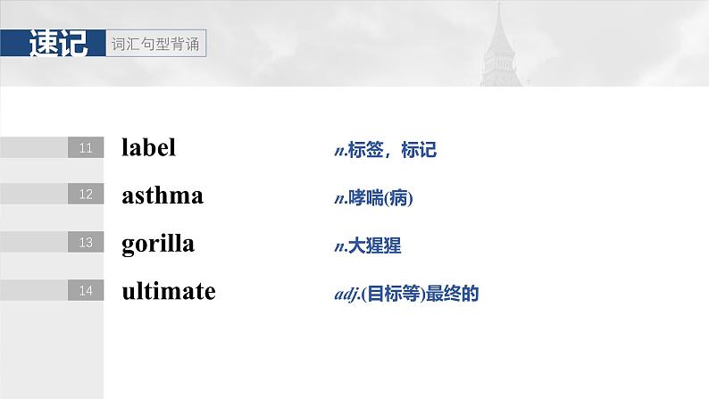 2025届高中英语一轮复习:必修第二册 Unit 3 On the move第6页