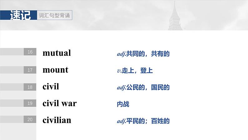 2025届高中英语一轮复习:选择性必修第二册 Unit 4 Breaking boundaries第7页