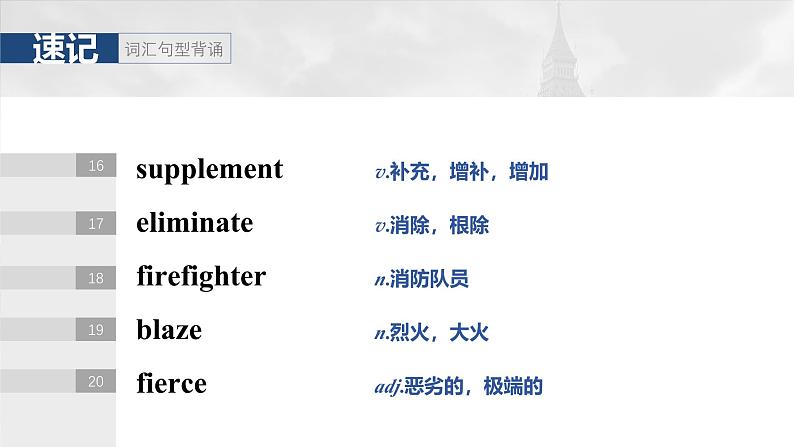 2025届高中英语一轮复习:选择性必修第二册 Unit 6 Survival第7页
