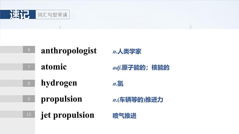 2025届高中英语一轮复习:选择性必修第三册 Unit 2 A life’s work第5页