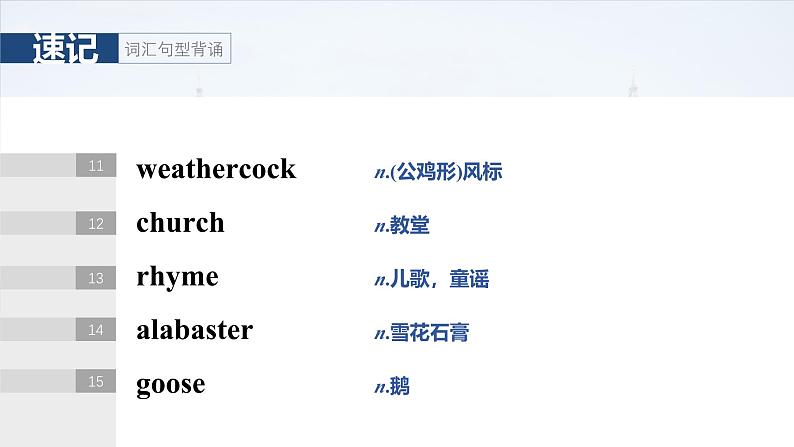 2025届高考英语一轮复习:(外研版)选择性必修第三册 Unit 6   Nature in words(课件PPT+学案)06