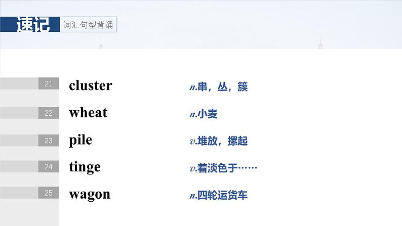 2025届高考英语一轮复习:(外研版)选择性必修第三册 Unit 6   Nature in words(课件PPT+学案)08