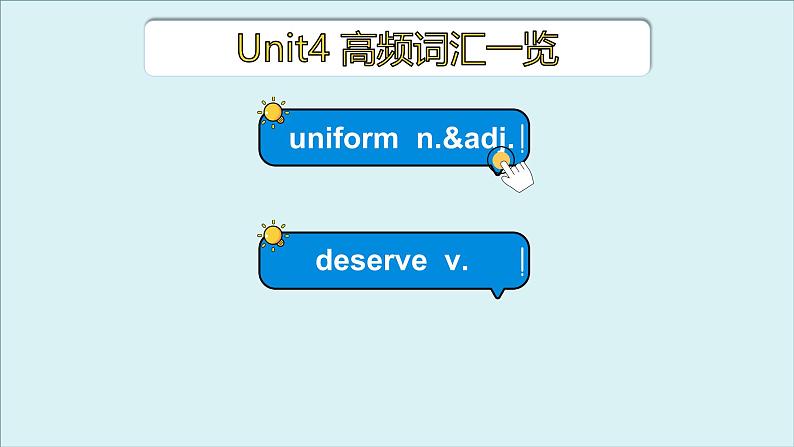 人教版选择性必修第四册Unit4 高频词汇课件第3页
