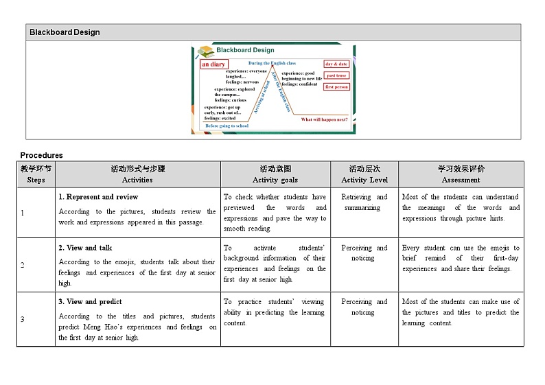 外研必修第一册Unit1 Understanding ideas 名师教学设计1第3页