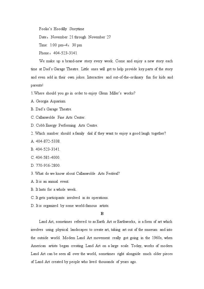 外研选择性必修第一册Unit4_Starting_out_and_Understanding_ideas_能力提升练第2页