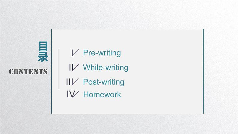 外研选择性必修第一册Unit4 Developing ideas-writing 公开课课件第2页