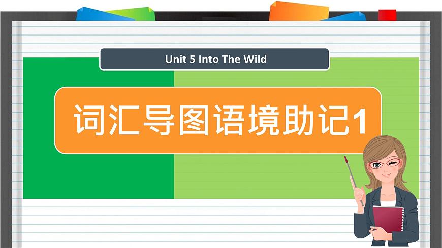 外研必修第一冊Unit5_Using_language_詞匯導(dǎo)圖語境速記課件第1頁