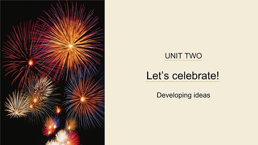 外研必修第二冊Unit2_Developing_ideas_精品課件第1頁