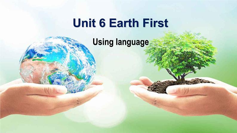 外研必修第二册Unit6_Using_language_公开课课件第1页