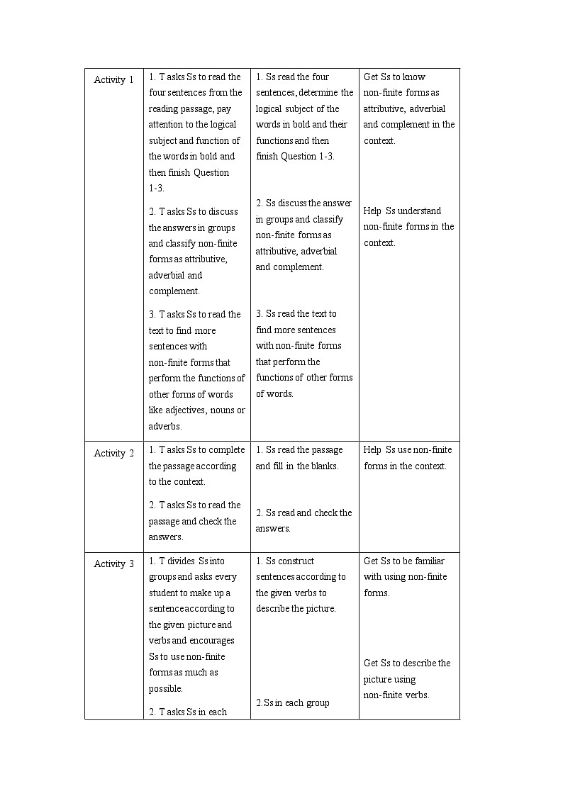 外研选择性必修第三册Unit6_Using_Language_板块教学设计02