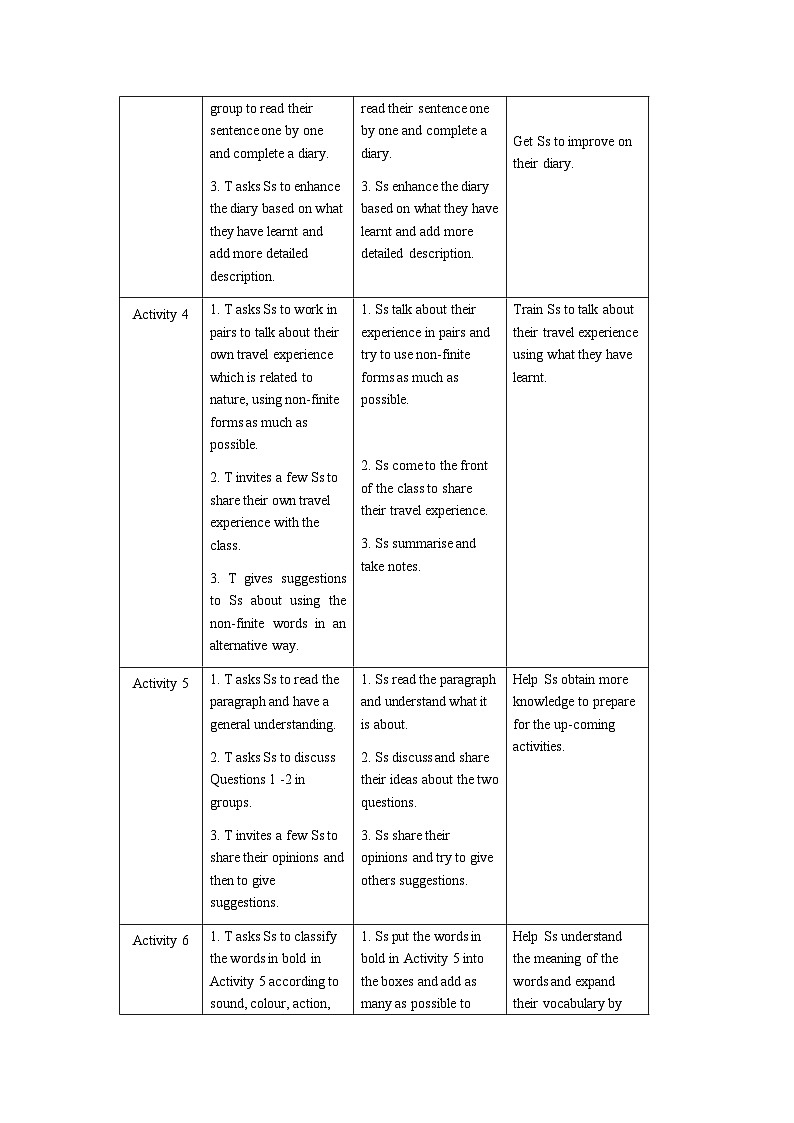 外研选择性必修第三册Unit6_Using_Language_板块教学设计03