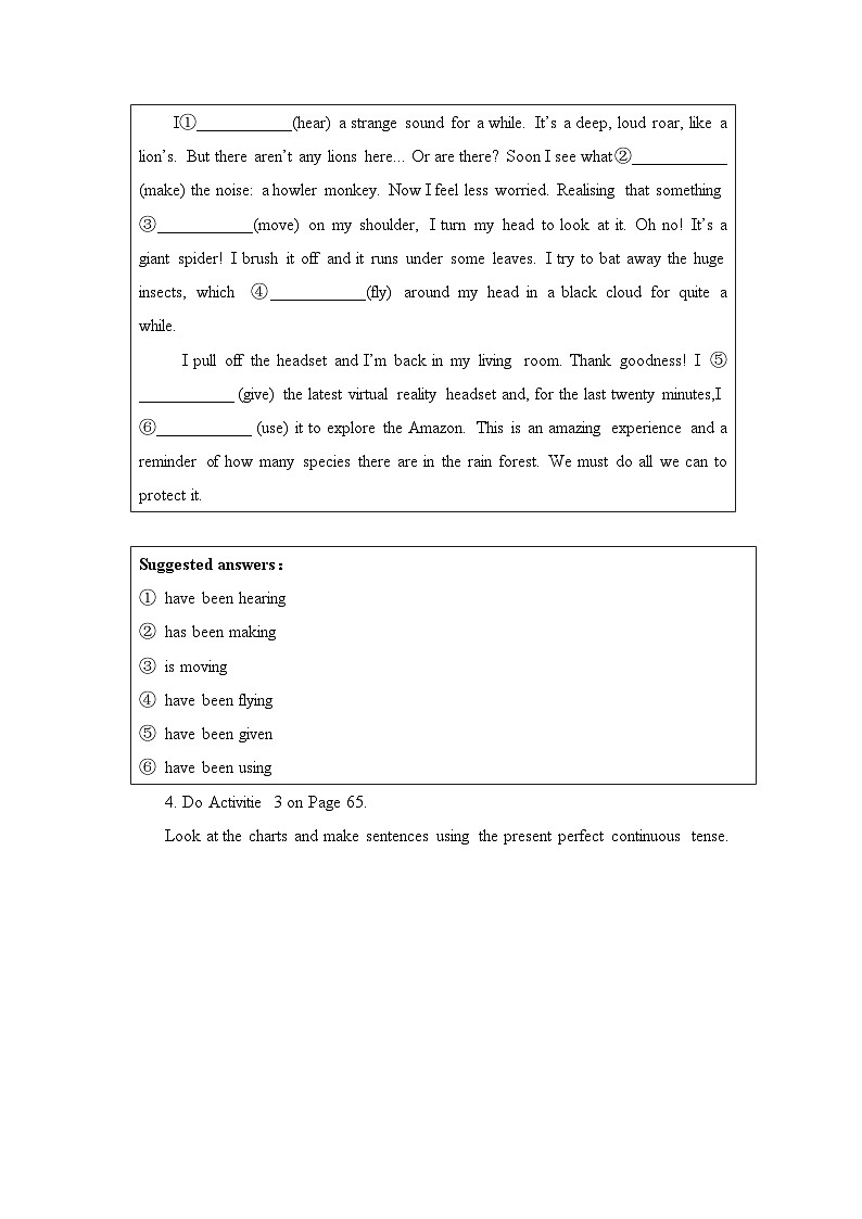 外研选择性必修第一册Unit6 Using Language 名师教学设计第3页