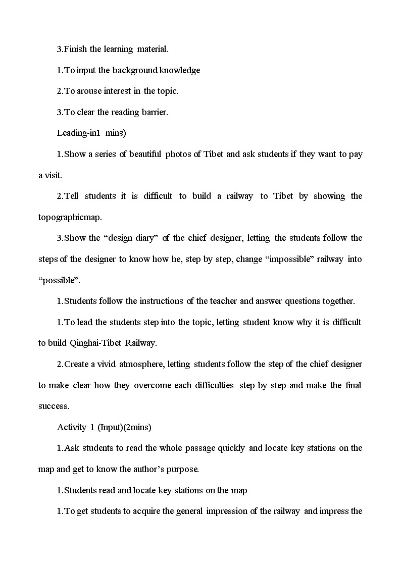 外研选择性必修第一册Unit6_Starting_out_and_understanding_ideas_精品教案第2页