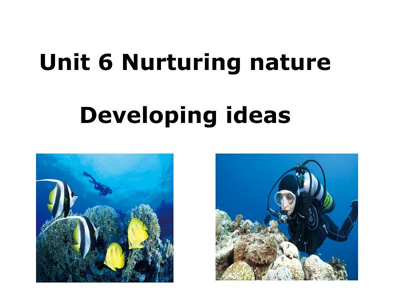 外研选择性必修第一册Unit6_Developing_ideas_知识点课件第1页